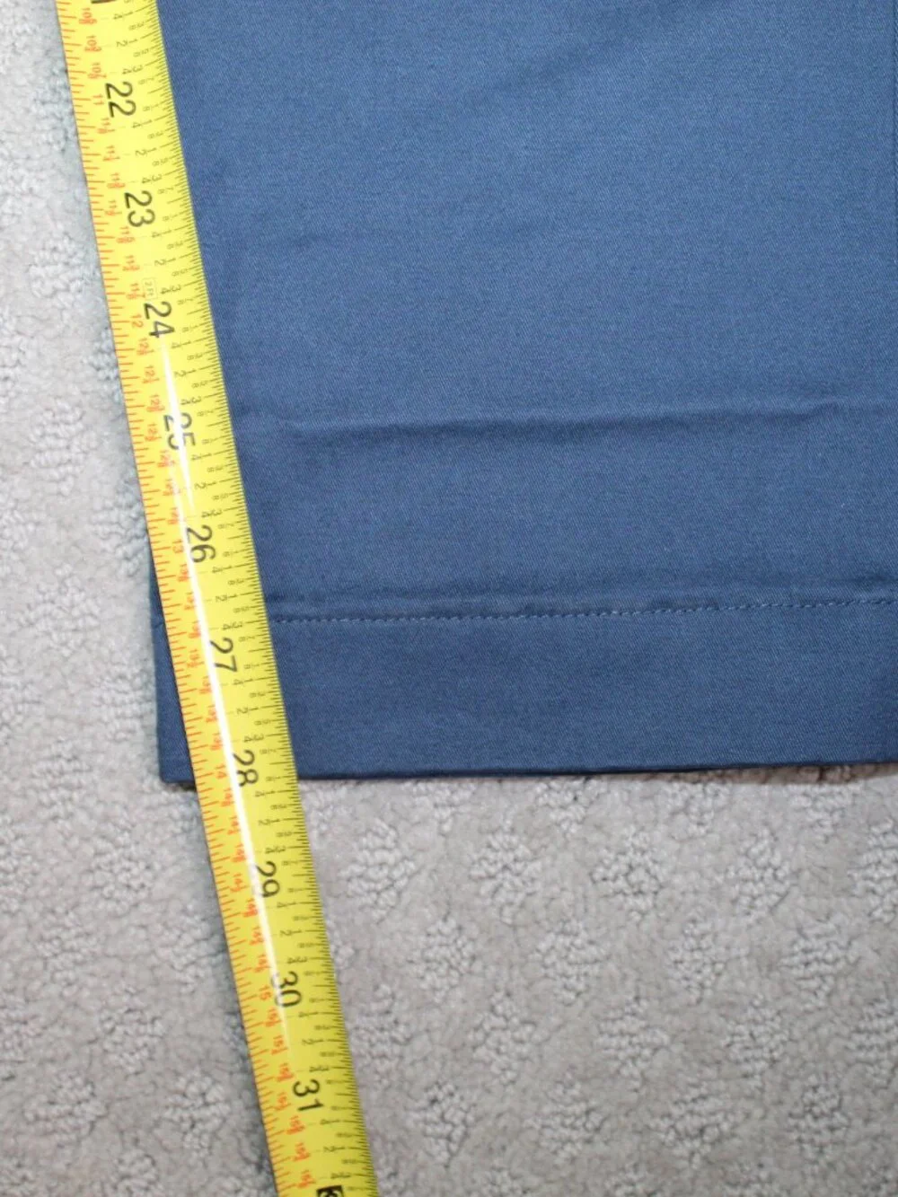 J.Crew Mens Size 34x30 Slim Fit Flex Stretch Chino Pants Slate Blue
